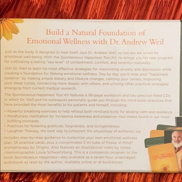 “Spontaneous Happiness” Toolkit by Andrew Weil MD - Picture 10 of 15